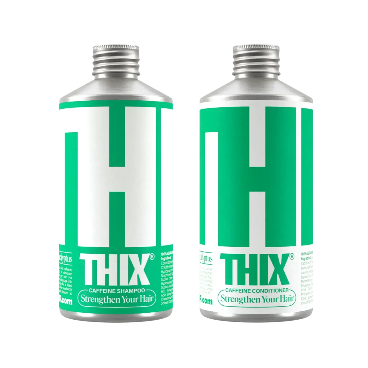 THIX® Caffeine Shampoo + Conditioner Best for Hair Growth